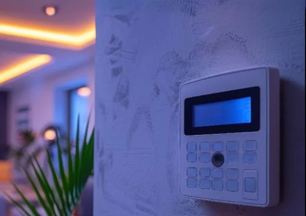 Smart Home Bedienpanel zur Steuerung der Hausautomatisierung